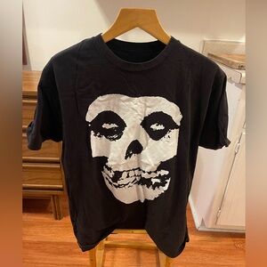 Misfits Skull Logo T-Shirt - Classic Black - Size Large